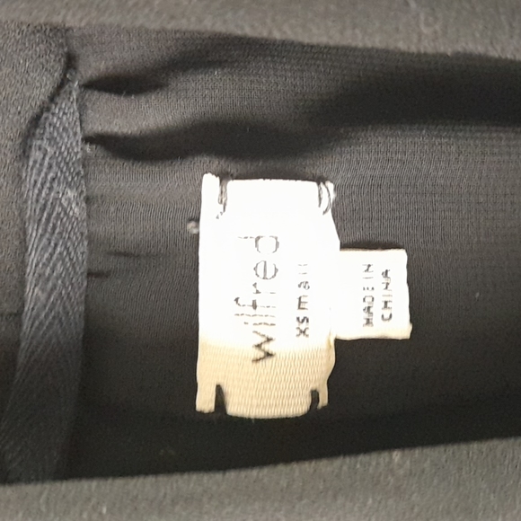 Wilfred Mini Dress Size XS Black - Picture 2 of 5